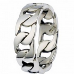 Bague argent homme